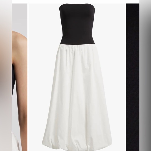 Mango Black and White Sleeveless Dress - Picture 2 of 4